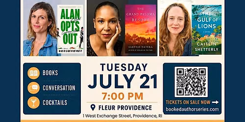 July 21st Booked Author Series