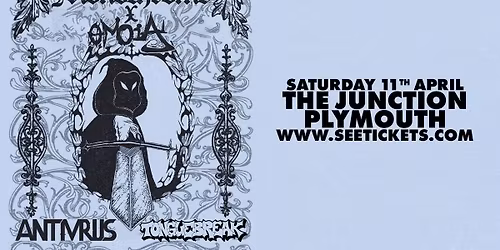 MONOCHROME + \u00d3MOIA + ANTIVRUS + TONGUEBREAK @ The Junction, Plymouth | 11.04.26