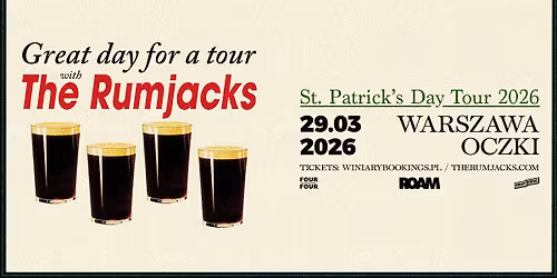 THE RUMJACKS \/ 29.03.26 \/ Warszawa, Oczki