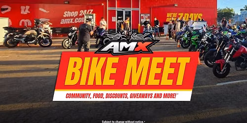 AMX Bendigo Bike Meet - Sat 19th Sep - 12-2pm