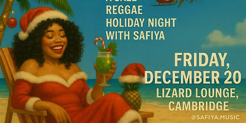 Sol Fyah Christmas : A Jazzy Reggae Night With Safiya