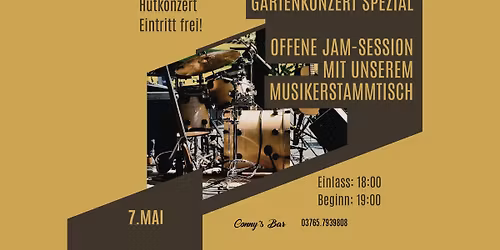 Gartenkonzert Spezial - Jamsession mit unserem Musikerstammtisch
