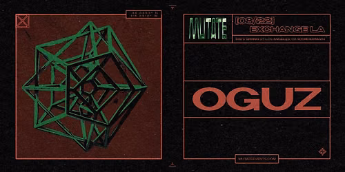 Oguz | Live Concert Party | Exchange LA