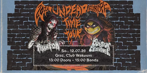 \ud83d\udde1\ufe0fCoup de Grace\ud83d\udde1\ufe0f Vol. IV (Metal Matinee): PHANTOM (MX) + POISON THE PREACHER (CO)
