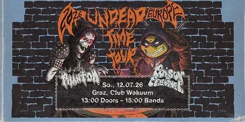 \ud83d\udde1\ufe0fCoup de Grace\ud83d\udde1\ufe0f Vol. IV (Metal Matinee): PHANTOM (MX) + POISON THE PREACHER (CO)