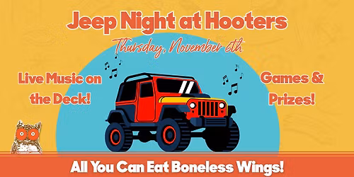Jeep Night at Hooters!