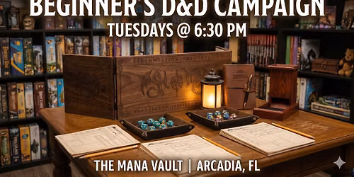 \ud83c\udfb2 Beginner's D&D Campaign: Tuesday Night Adventurers!