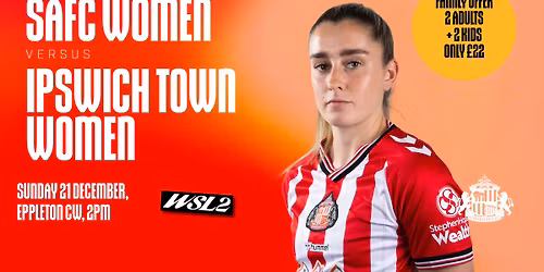 Sunderland AFC Women v Ipswich Town Women