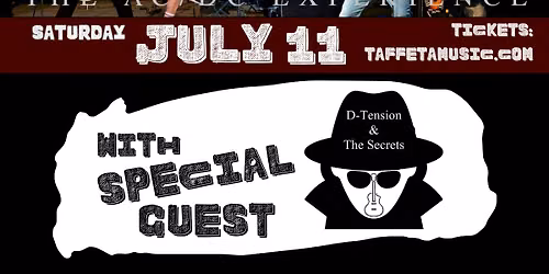 AD\/HD The AC\/DC Experience with D-Tension & The Secrets @ Taffeta Music Hall