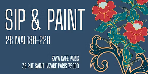 Sip and Paint avec Une Cheffe Singapourienne
