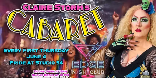 Claire Storm's Cabaret - Pride at Studio 54