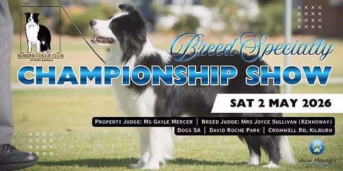 Breed Specialty Championship Show