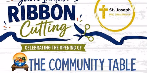 The Community Table Ribbon Cutting