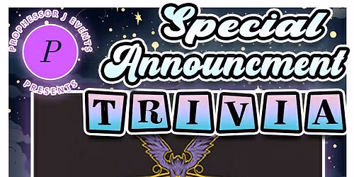 Trivia Night @ All 5 Elements every 4th Friday! of the Month