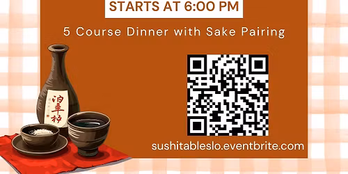 5 Course Dinner with Sake Pairing 