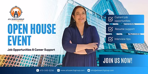 Open House at ATL Search Group | Job Opportunities & Career Support
