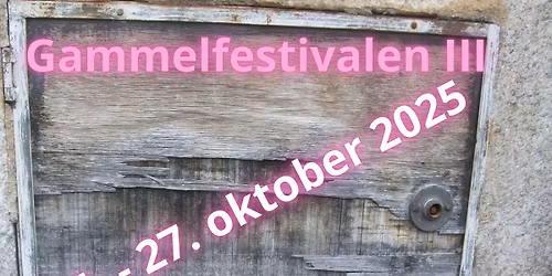 D\u00d8D OG HYGGE I DE GAMLES BY. Gammelfestivalen III