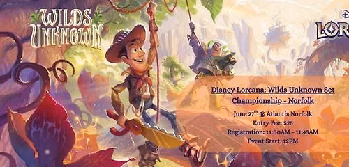 Disney Lorcana: Wilds Unknown Set Championship - Norfolk