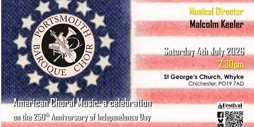 American choral music: a celebration on the 250th Anniversary of American Independence Day