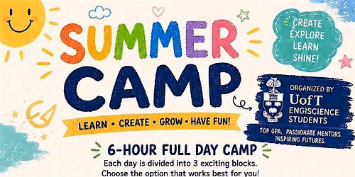 Creative Summer Camp: Craft, Learn & Grow!
