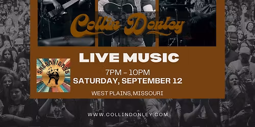 Collin Donley Band LIVE at Shenanigans