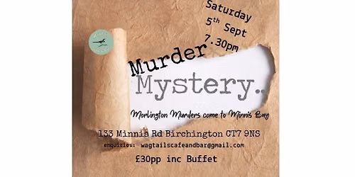 Murder Mystery. *Murder on the Morlington Express * \ud83d\ude82