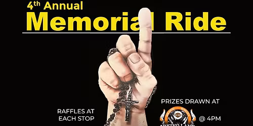 David James Larson 4th Annual Memorial Ride