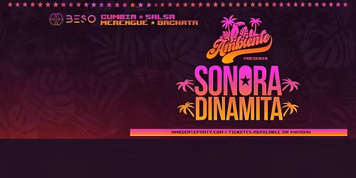 Ambiente Presents! Noche De Cumbia Con Vilma Diaz Y La Sonora!