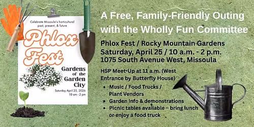 Phlox Fest with the Wholly Fun Committee