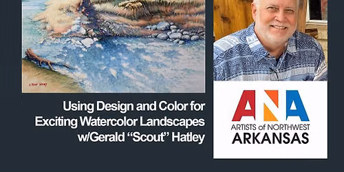 Using Design and Color for Exciting Watercolor Landscapes - 3 Day Workshop
