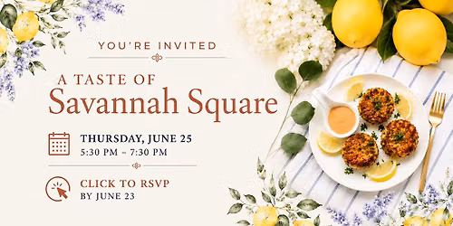 A Taste of Savannah Square