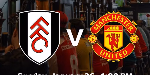 Manchester United vs Fulham at Old Trafford Football Ground