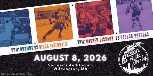 Boston Roller Derby August Doubleheader