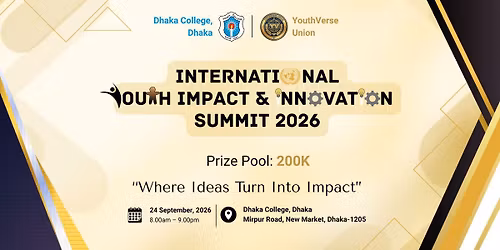 International Youth Impact & Innovation Summit 2026