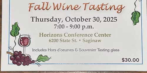 Fall Wine Tasting