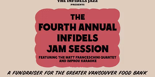 Infidels Jazz Presents: Fourth Annual Infidels Jam Session at Hot Deli
