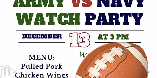 Army vs Navy Watch Party 