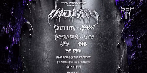 INAKTIV | 9\/11\/26 | The Pike Room