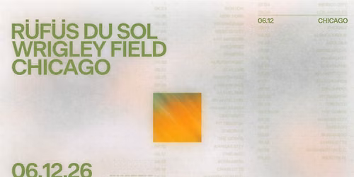 R\u00fcf\u00fcs Du Sol Chicago Tickets