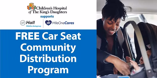 Car Seat Safety and Distribution Event