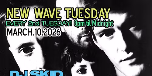 NEW WAVE TUESDAY (Every 2nd Tuesday!) at Phyllis' Musical Inn - ALL VINYL SET!