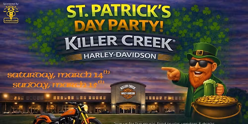 St. Patrick's Day @ Killer Creek Harley-Davidson