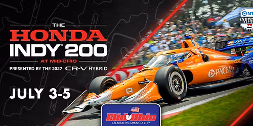 The Honda Indy 200 at Mid-Ohio Presented by the 2027 CR-V Hybrid