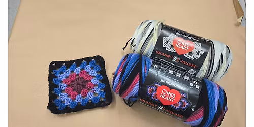 Red Heart Granny Square - Mapunapuna
