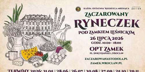 Zaczarowany Ryneczek pod Zamkiem Le\u015bnickim (lipiec)