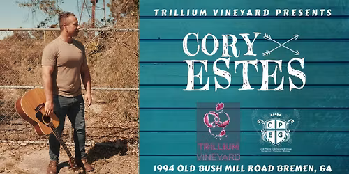 Cory Estes Live at Trillium Vineyards!