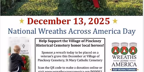 Wreaths Across America Ceremony & Wreath Placing