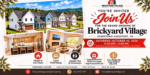 Brickyard Village Grand Opening Celebration