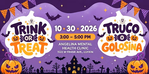 Trunk or Treat at Angelina Mental Health