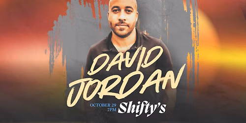 David Jordan LIVE @ Shifty\u2019s Bar & Grill